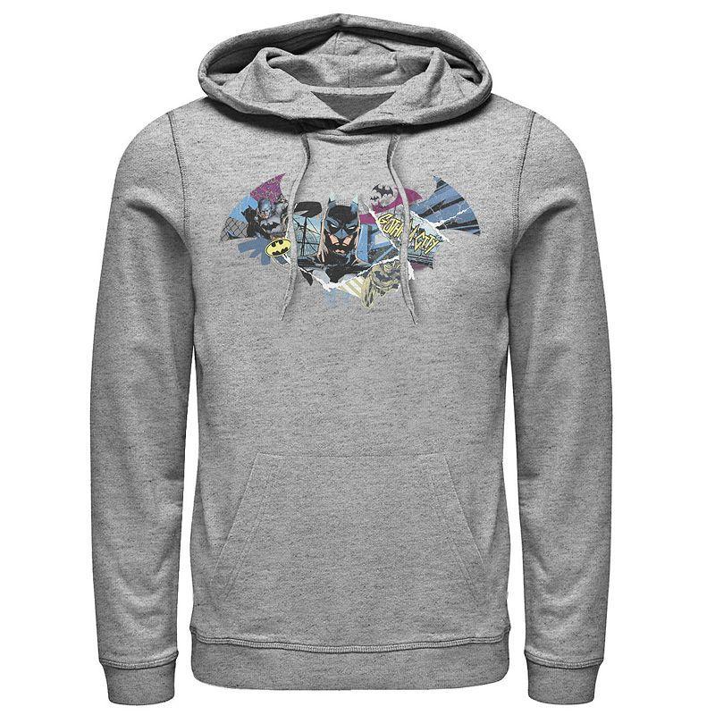 Mens Jurassic World Indoraptor Silhouette Hoodie Blue Product Image
