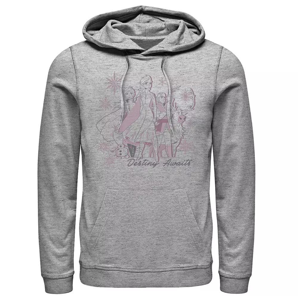 Mens Nickelodeon SpongeBob SquarePants Bob Esponja Happy Group Shot Graphic Hoodie Athletic Grey Product Image