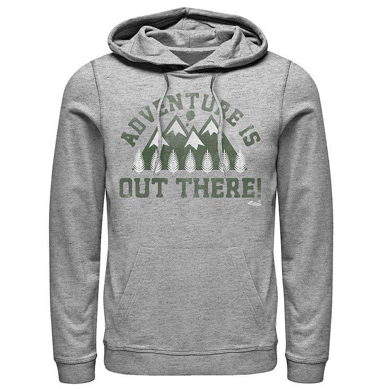 Men's Stranger Things Summer Of '85 Group Shot Hoodie, Size: Small, Athletic Grey Product Image