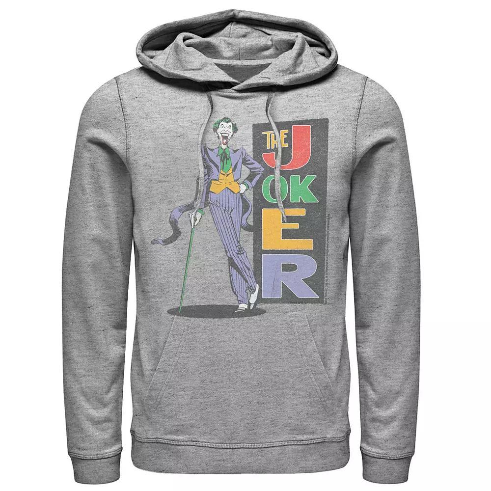 Men's Batman Thrift Joke Hoodie, Size: XL, Athletic Grey Product Image
