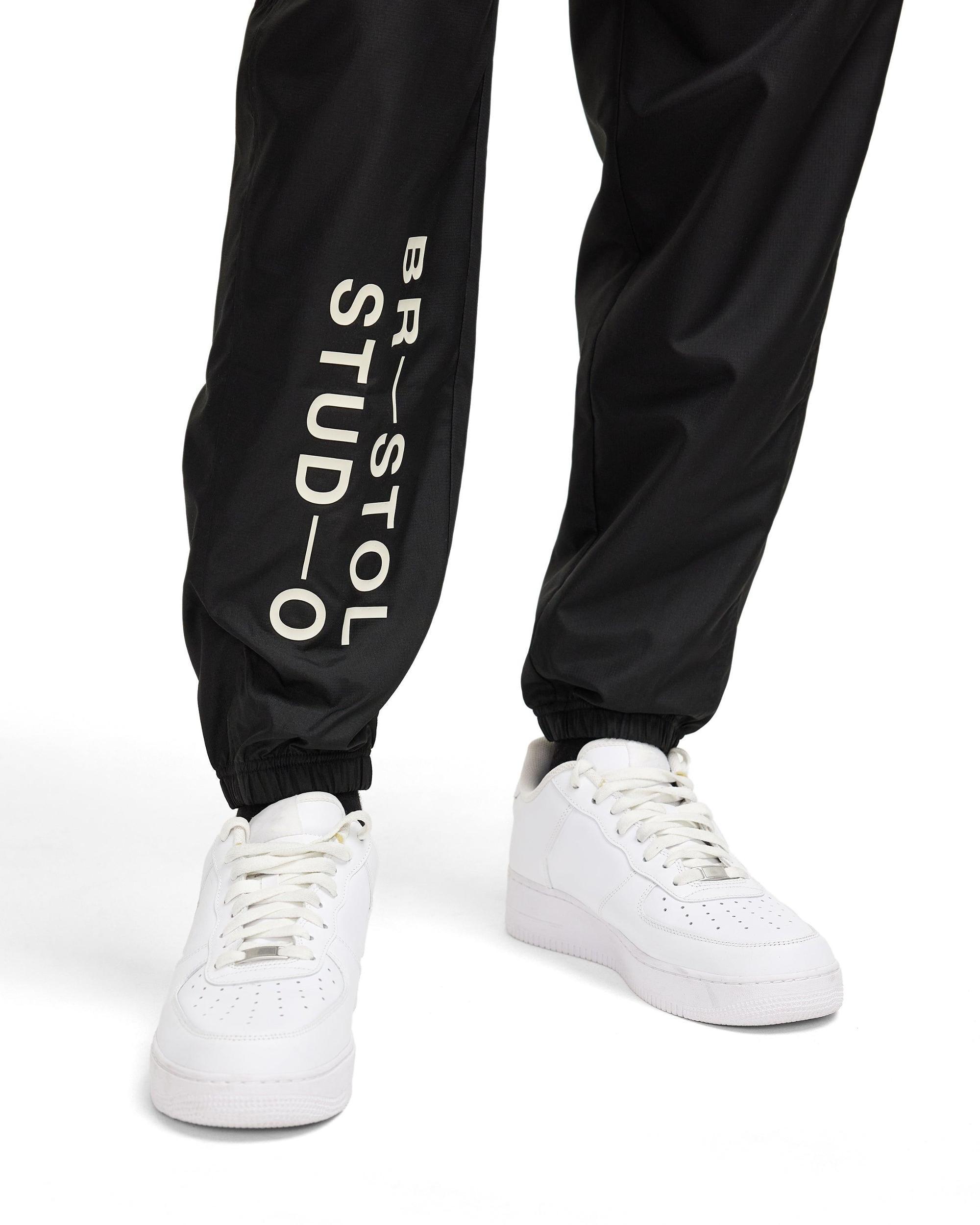 Bristol x Los Angeles Lakers Black Track Pants Male Product Image