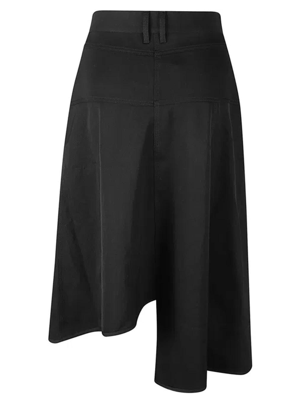 JW ANDERSON Patchwork A-line Skirt In Black Product Image