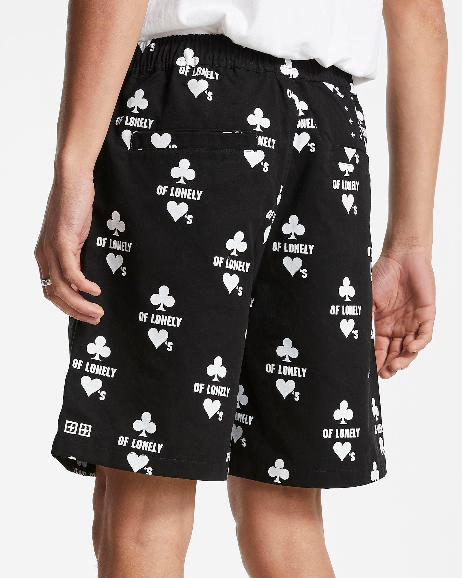 KLUB OF HEARTS SHORT BLACK Male Product Image