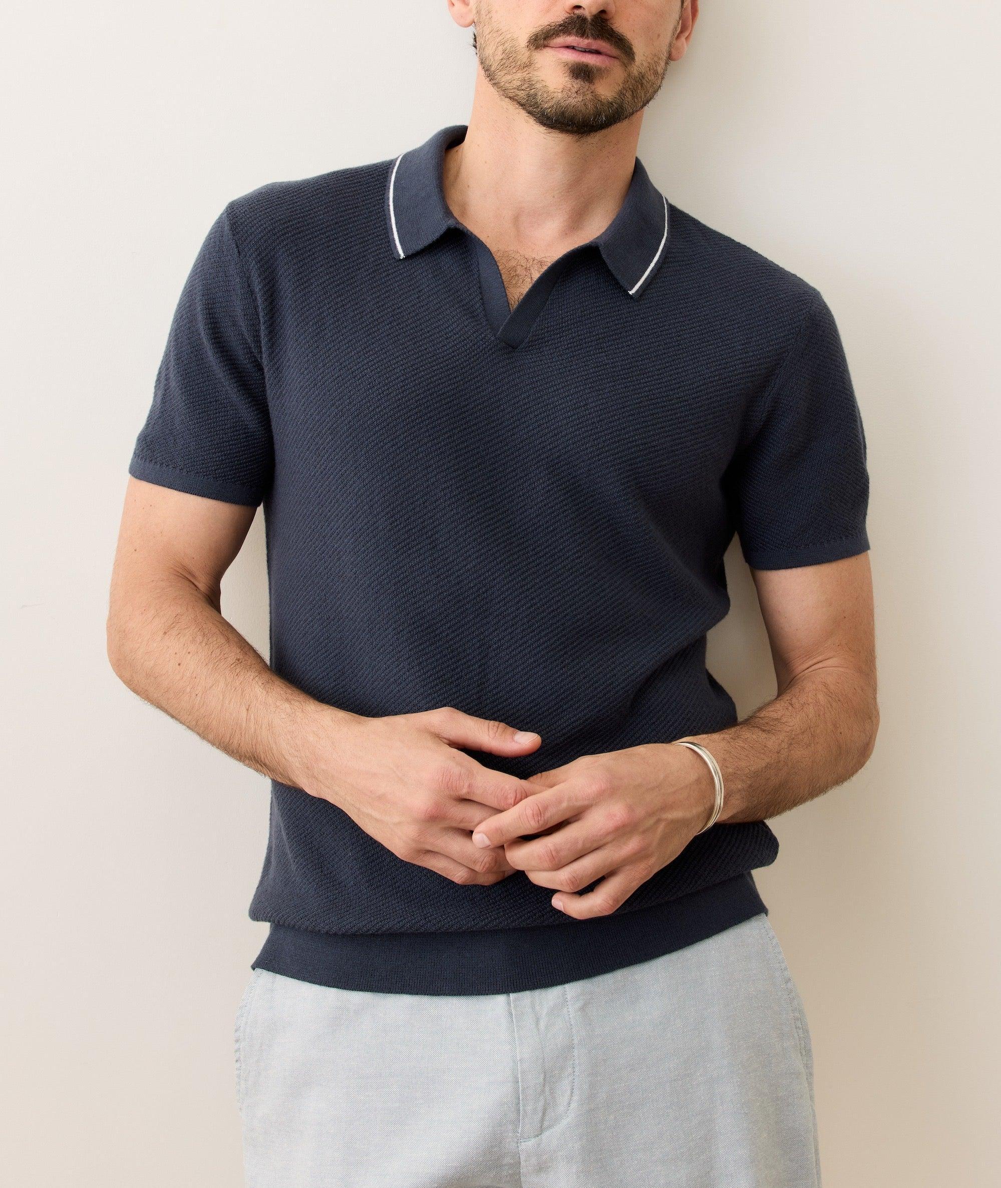 Greyson Sweater Polo Product Image