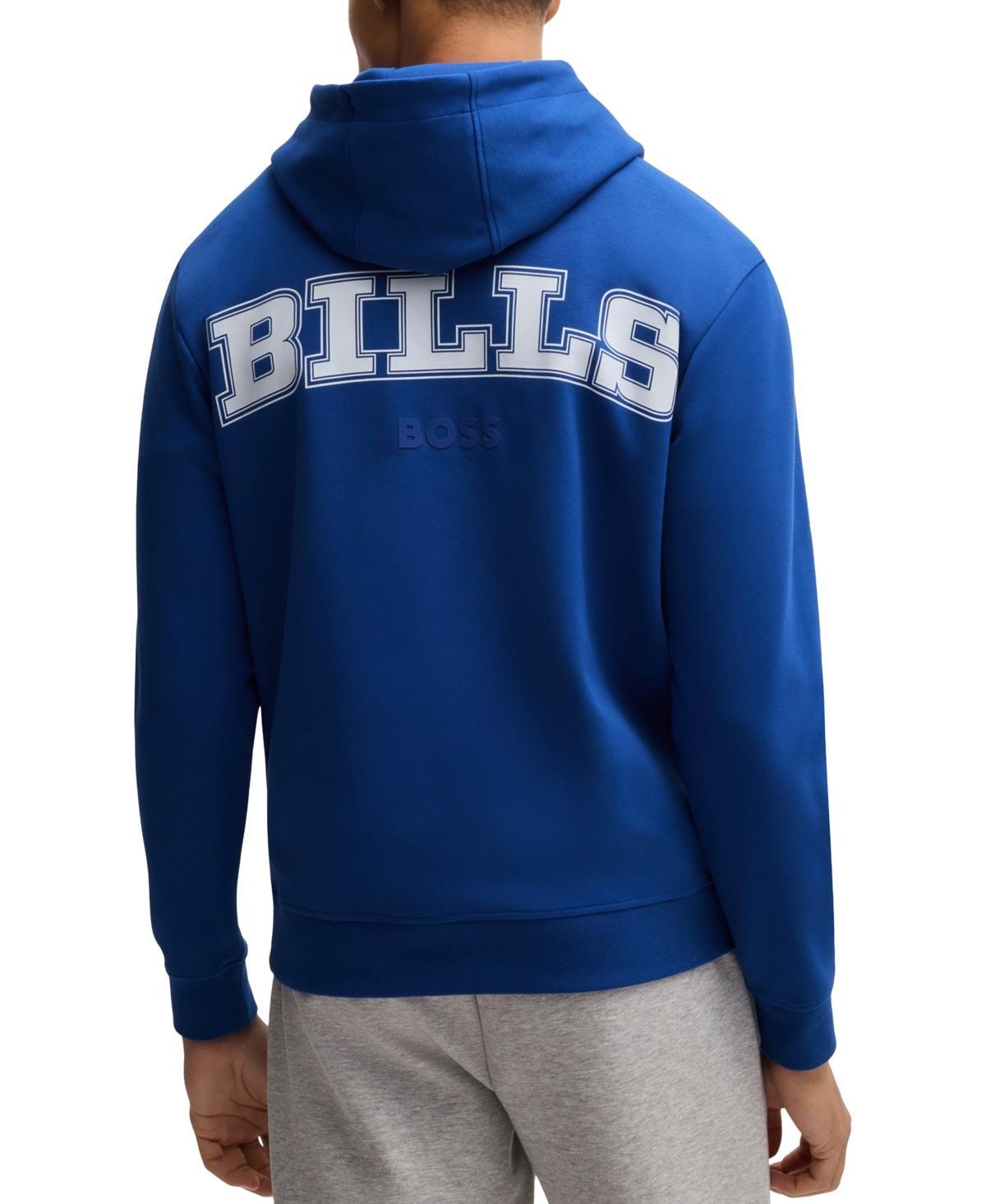 Unisex Hugo Boss Navy Dallas Cowboys Woodson Tri-Blend Hoodie, Adult Unisex, Size: Small, Blue Product Image