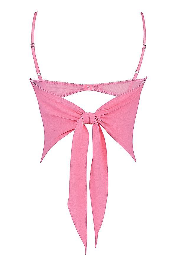 Aurelia French Pink Hanky Hem Top Product Image
