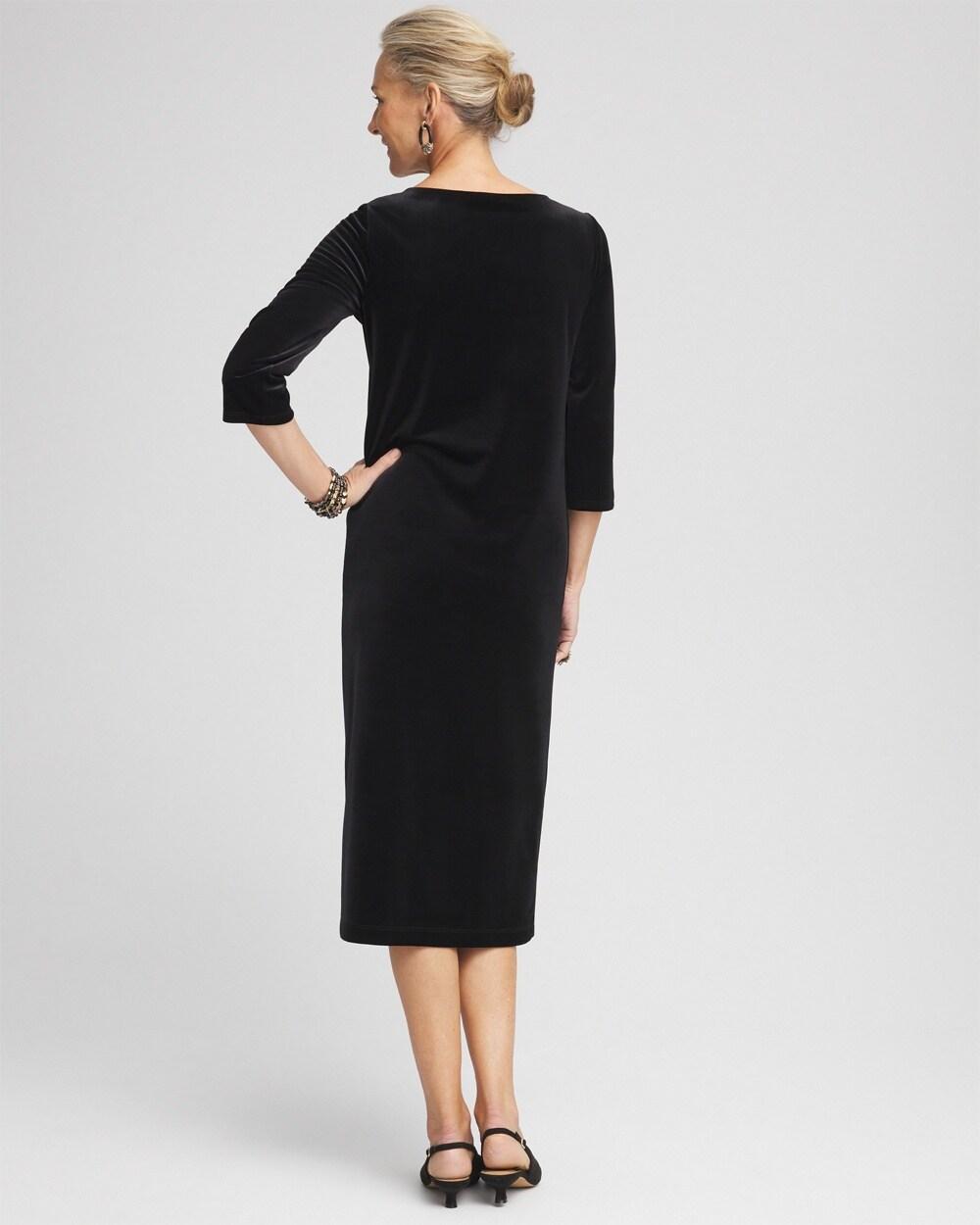 Travelers™ Collection Velvet Midi Dress Product Image