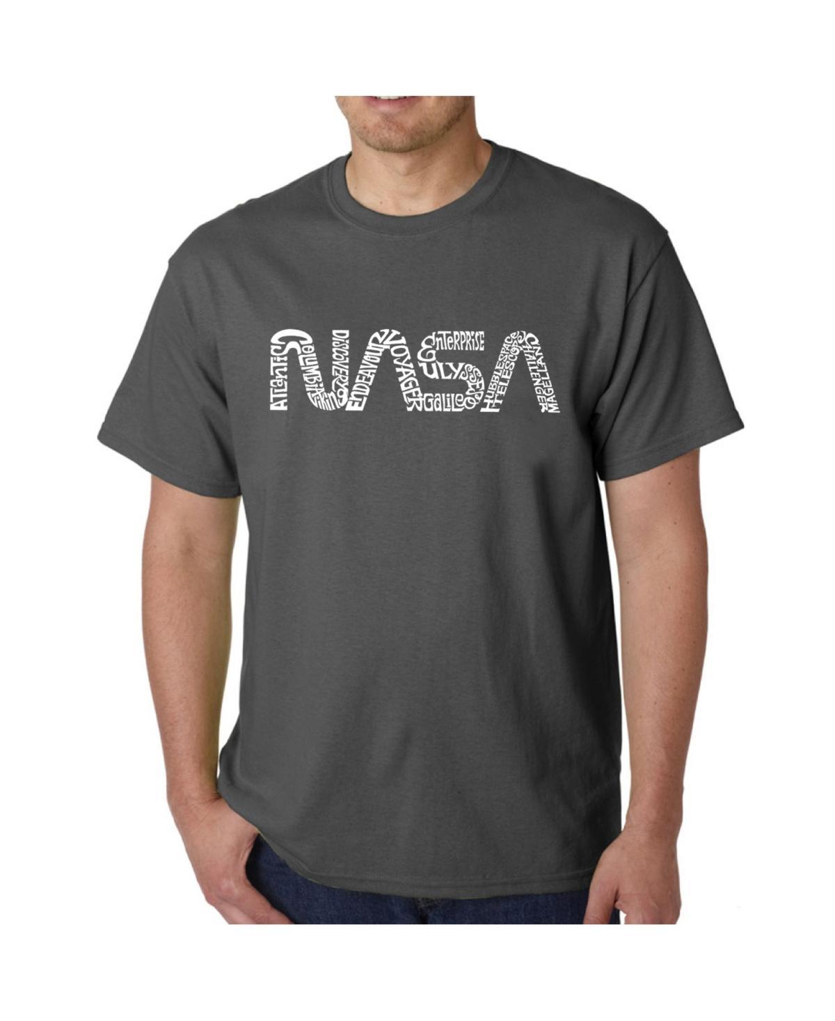 La Pop Art Mens Word Art T-Shirt - Atom Product Image