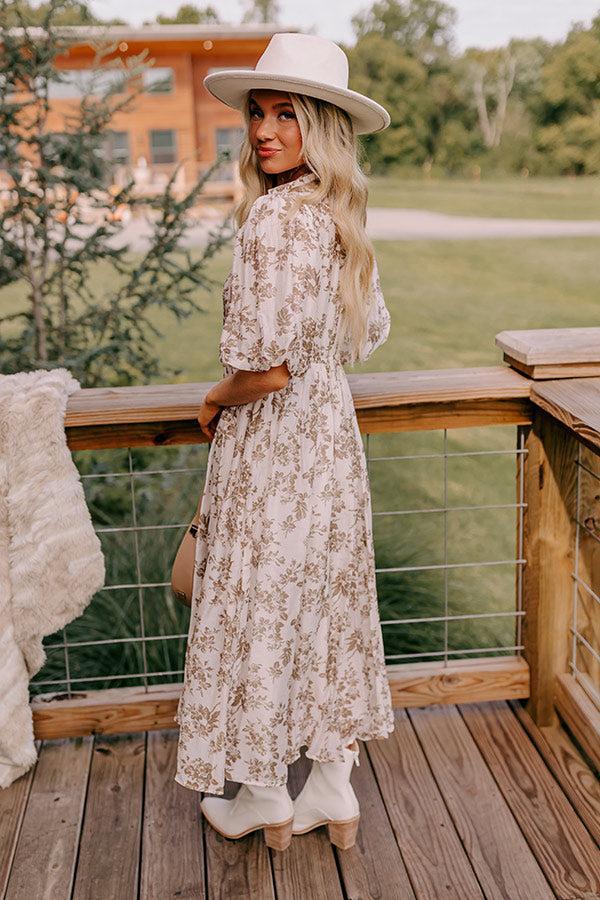 Cottage Whimsey Floral Midi Product Image