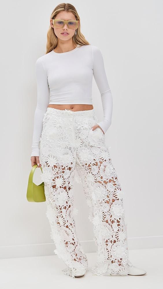 AKNVAS Adrian Lace Pants | Shopbop Product Image