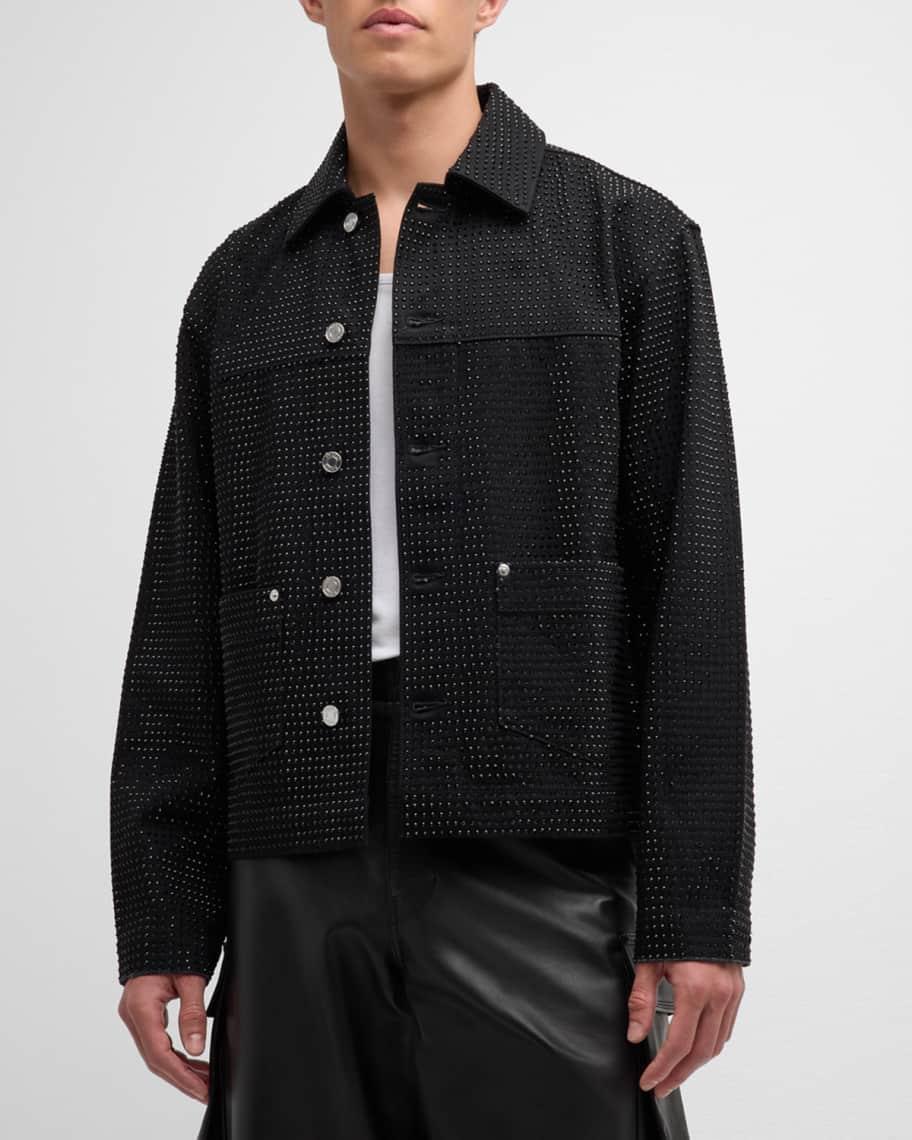 Mens Crystal-Embellished Jacket Product Image
