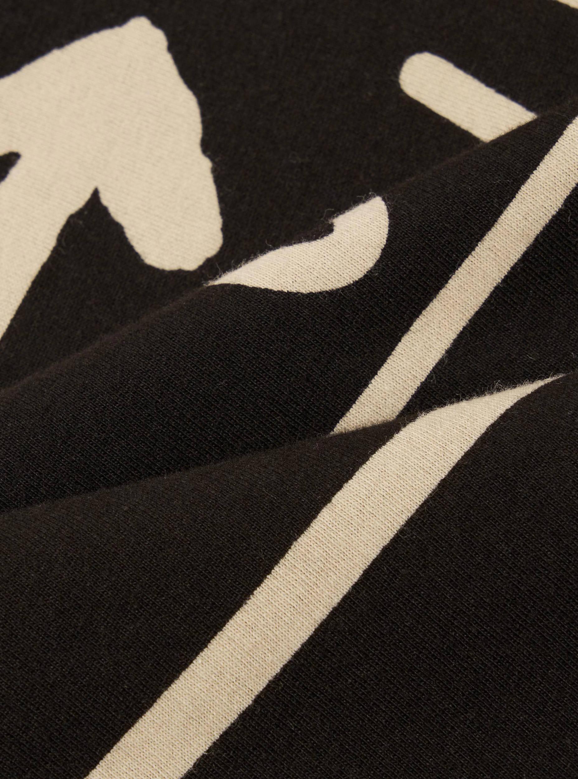 A. SOCIETY x Universal Works Black Single Jersey Print Tee Product Image