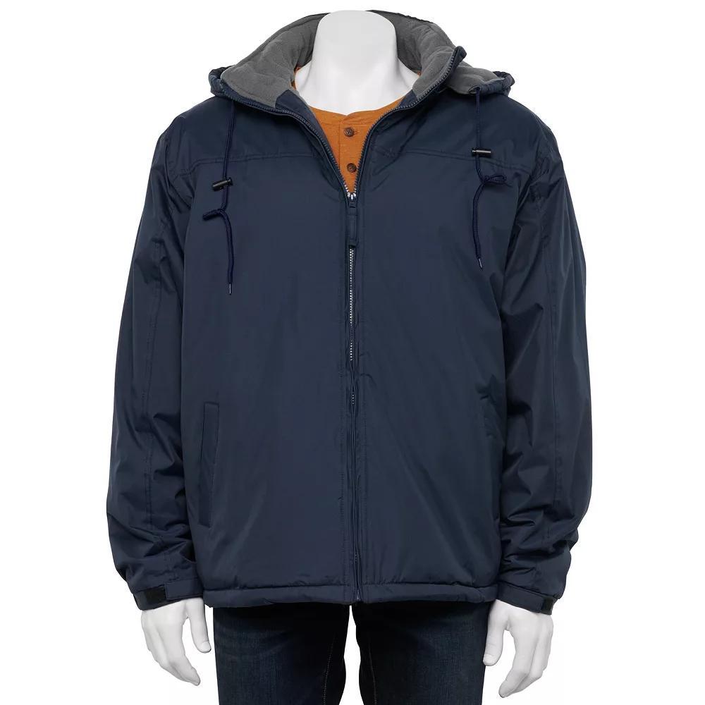 Men's Victory Outfitters Fleece-Lined Hooded Jacket, Size: XXL, Blue Product Image