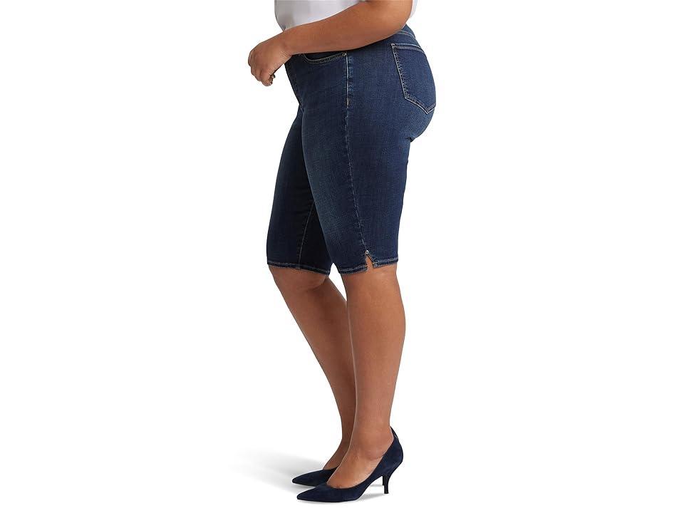 NYDJ Plus Sophie Bike Capri Lotusgarden (lotusgardens) Women's Jeans Product Image