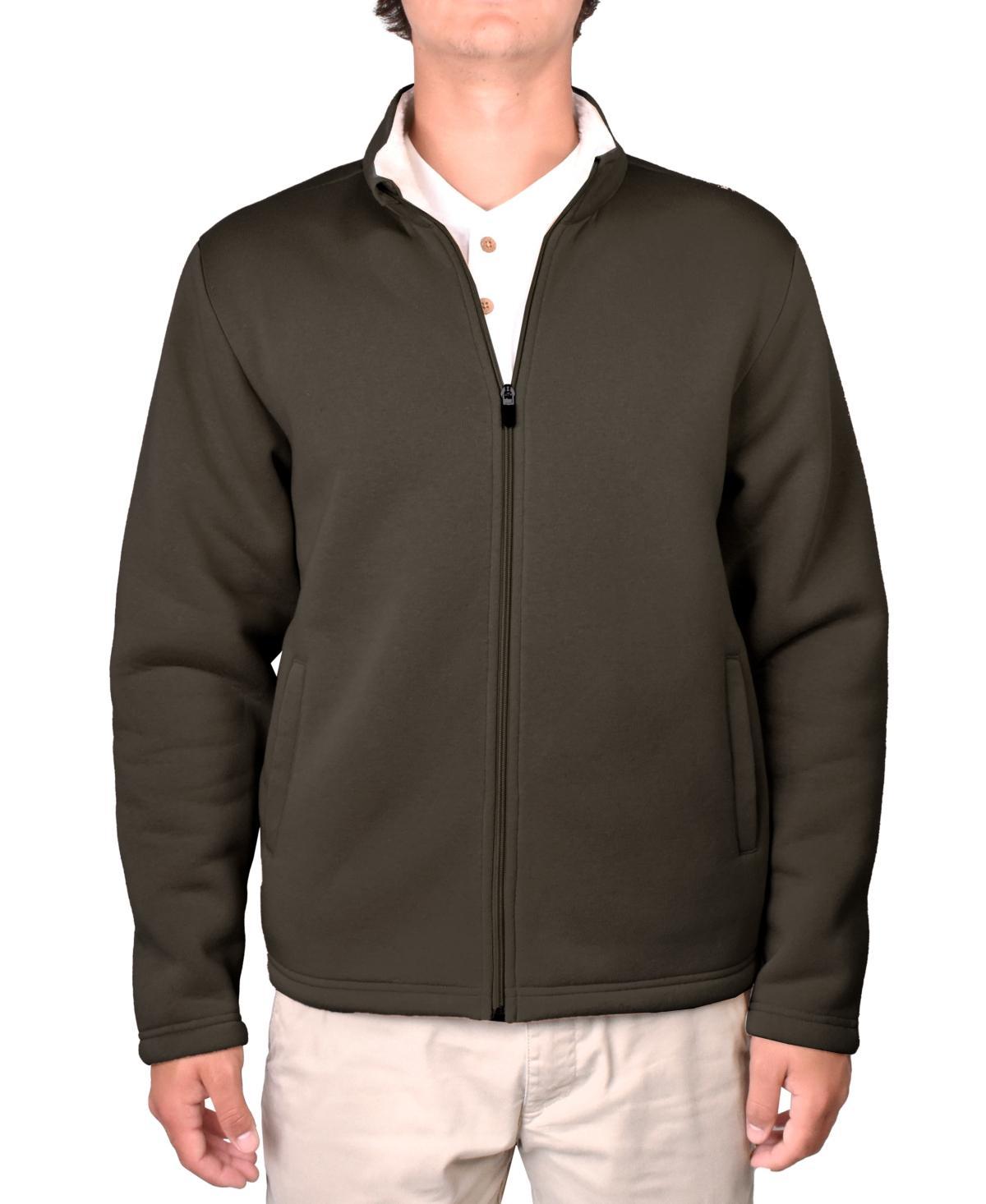 Vintage 1946 Mens Zip Front Fleece Hoodie Product Image