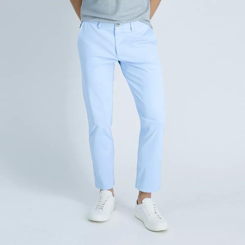 Mens Haggar Sport Travel Performance Straight Fit Flat Front Pants Product Image