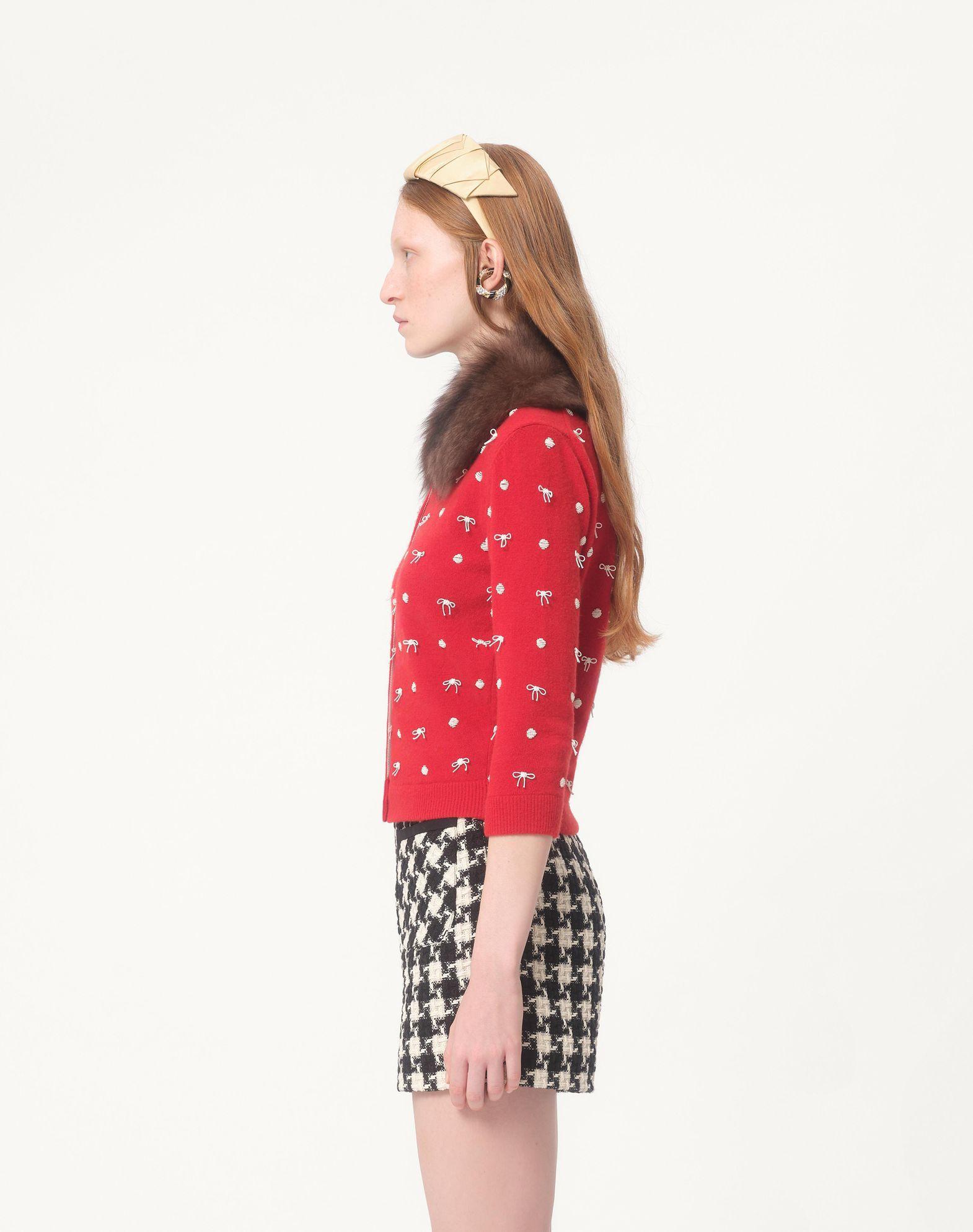 Embroidered Cardigan Product Image