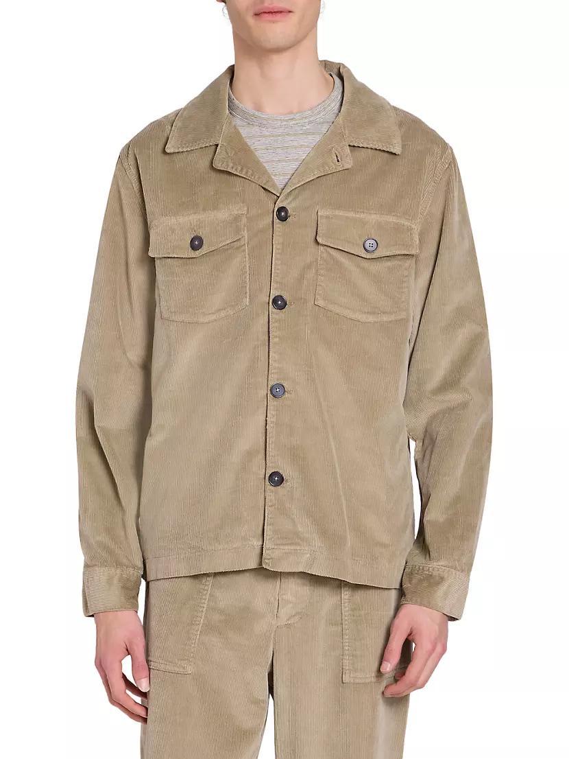 Aylan Cotton Corduroy Overshirt Product Image