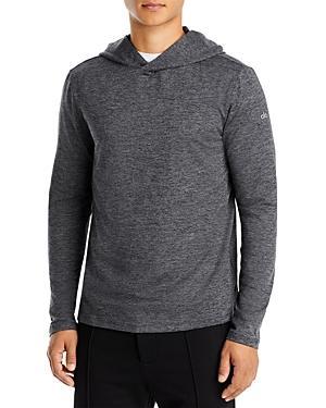 Conquer Reform Long Sleeve With Hood - Dark Heather Grey Product Image