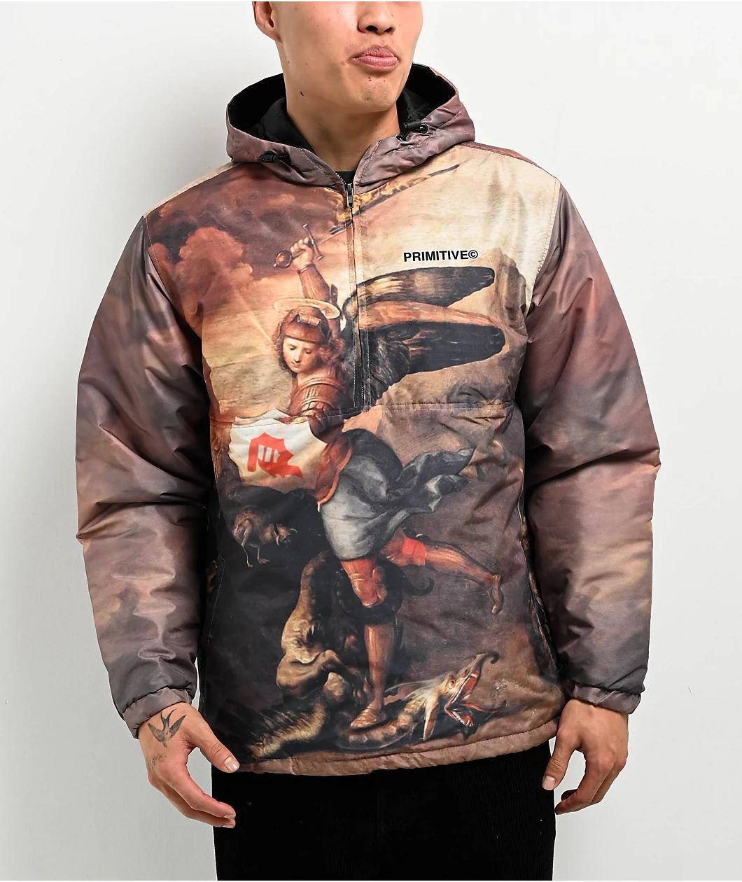 Primitive Protector Brown Anorak Jacket Product Image