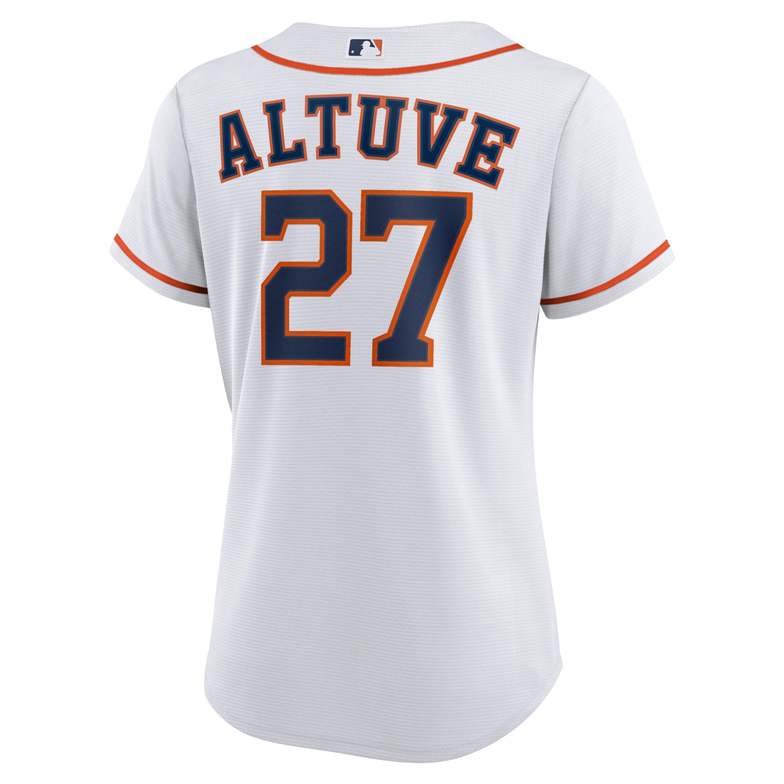 Womens Nike Jose Altuve Houston Astros Home Replica Player Jersey Product Image