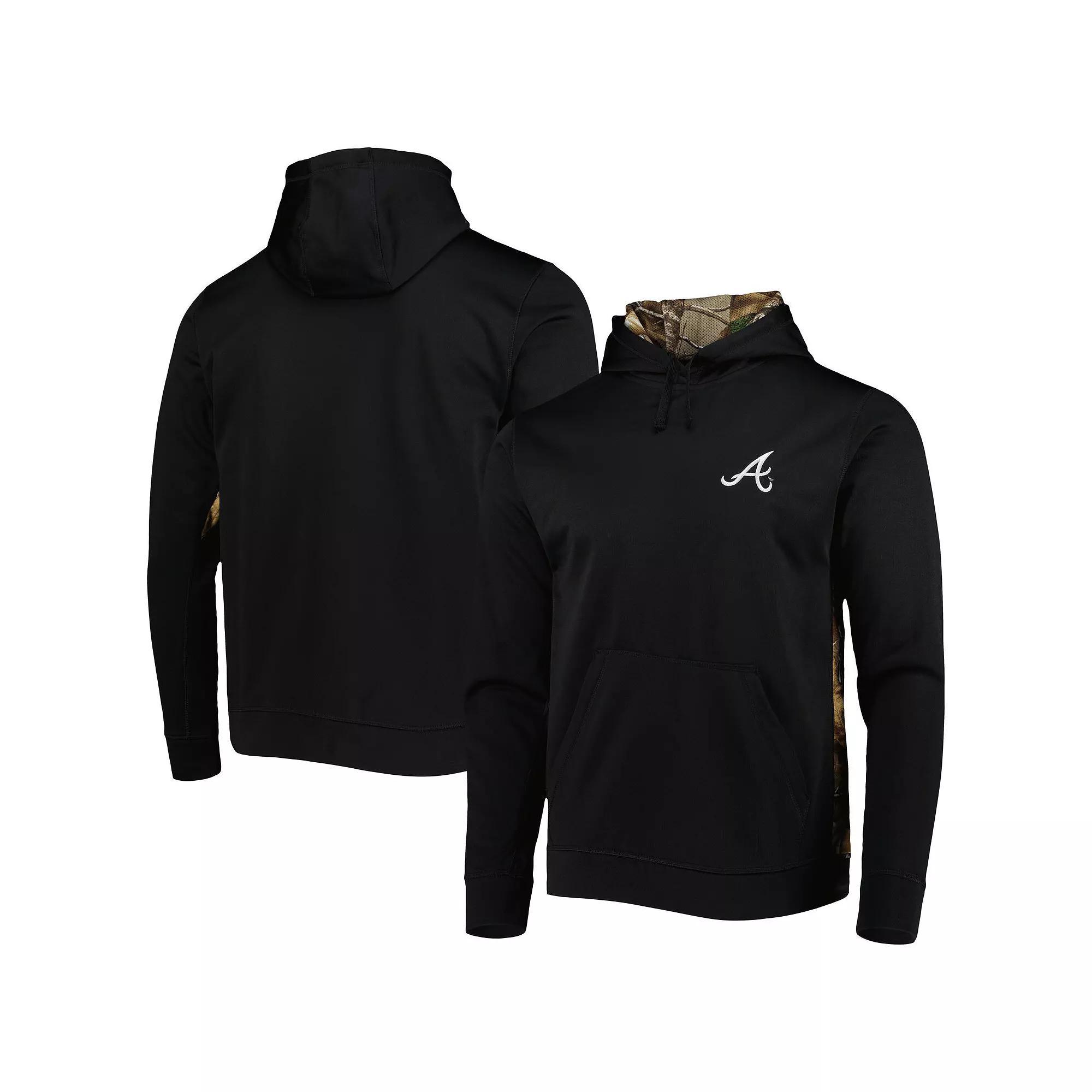 Men's Dunbrooke Black/Camo Atlanta Braves Ranger Pullover Hoodie, Size: 3XL Product Image