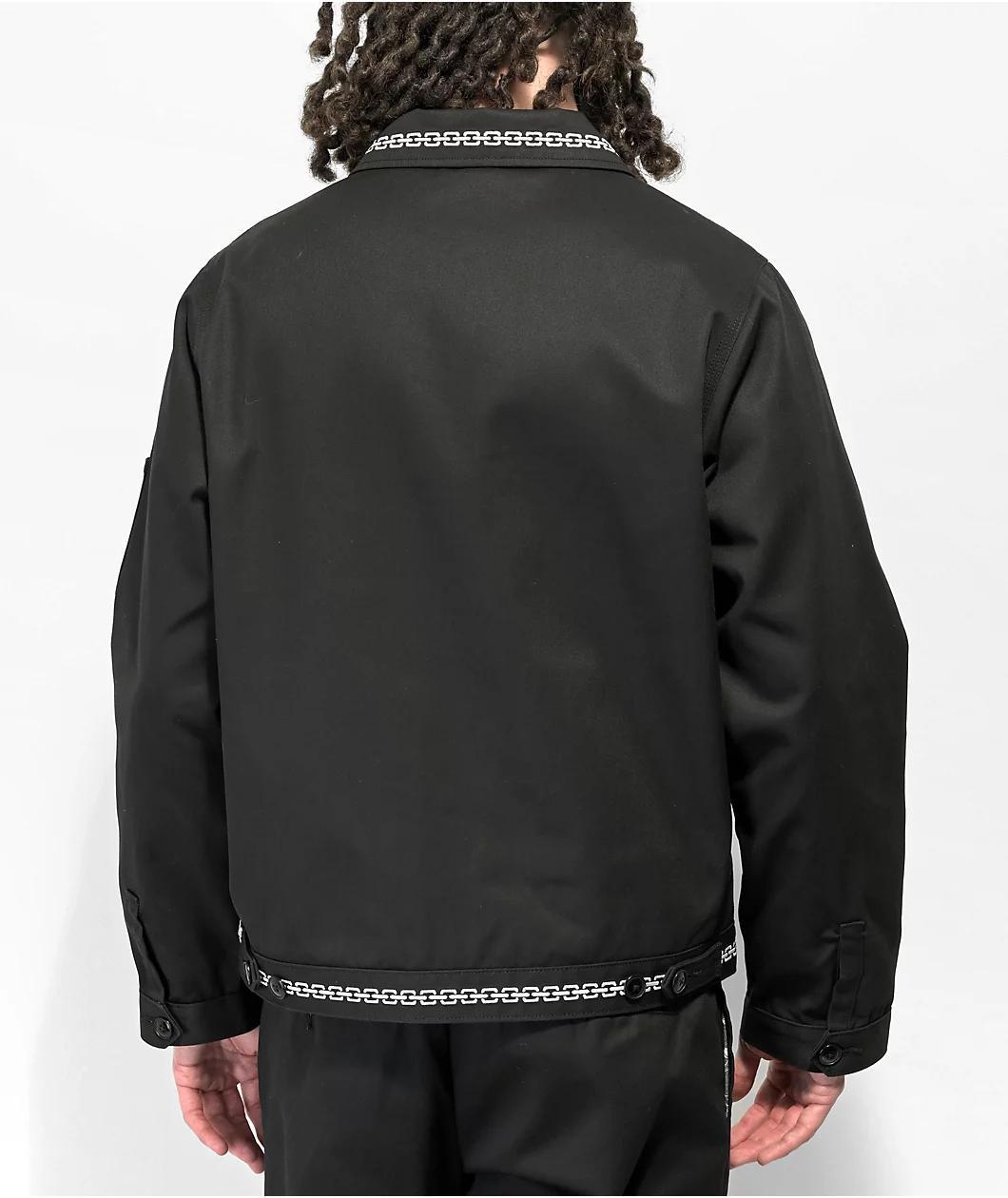 Dickies x Lurking Class by Sketchy Tank Eisenhower Black Work Jacket Product Image