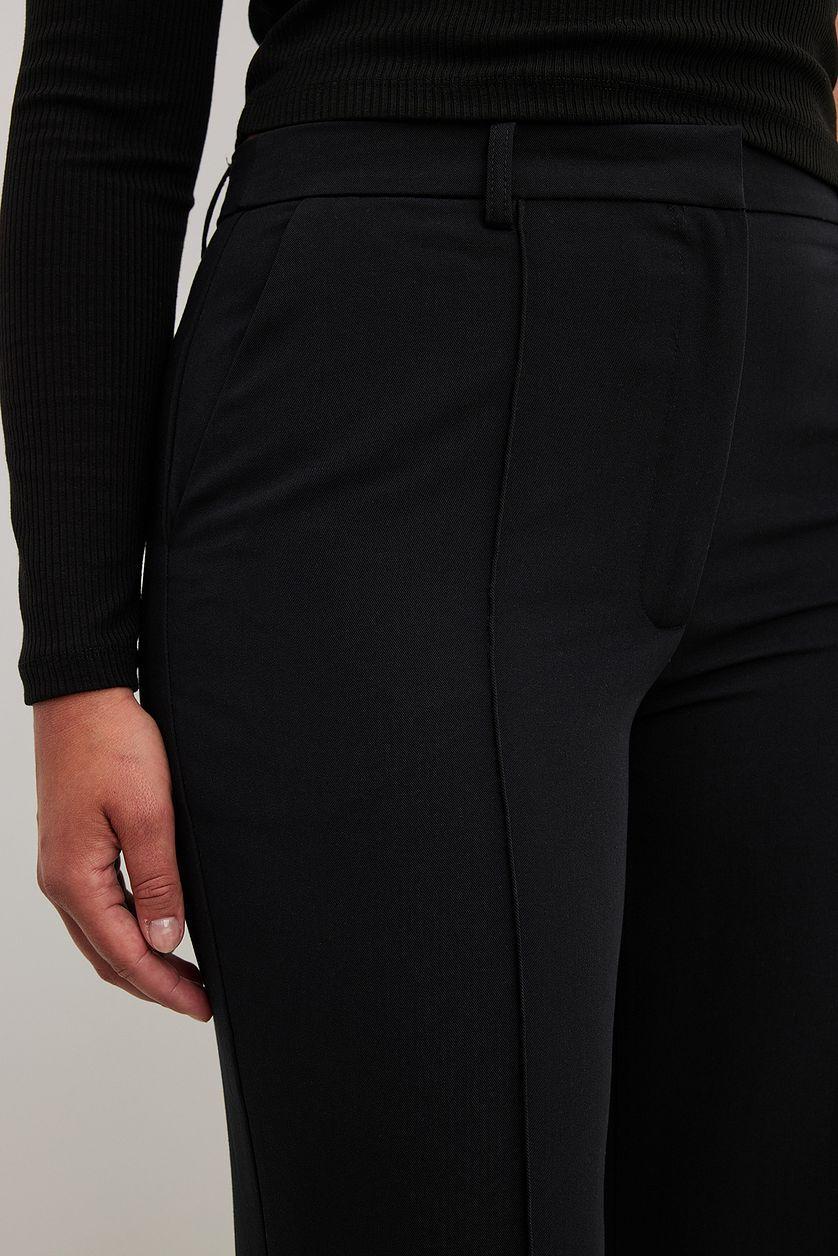 Side Slit Tailored Pants Product Image
