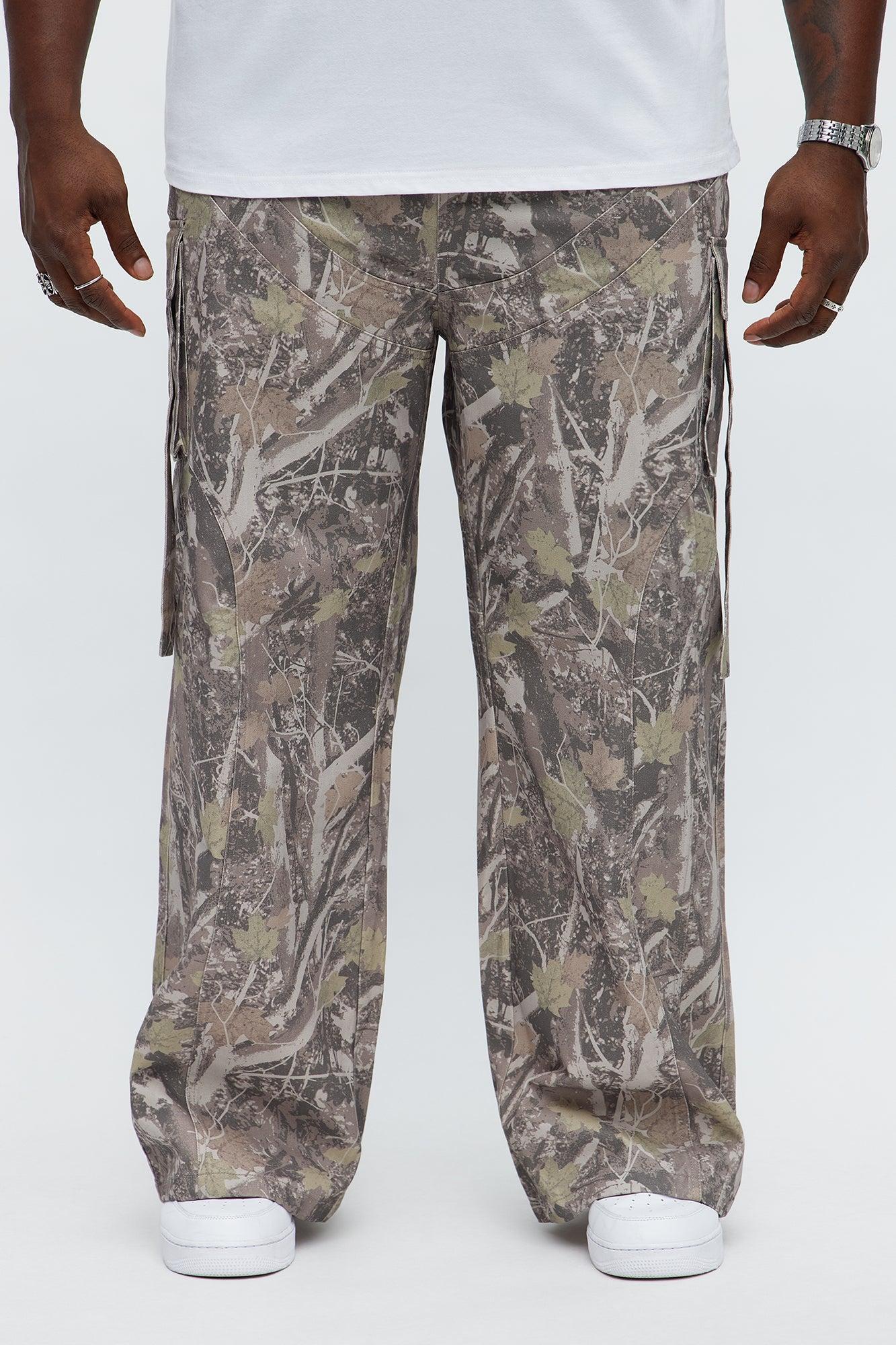 Relaxed Straight No More Waiting Cargo Pants - Brown/combo Product Image