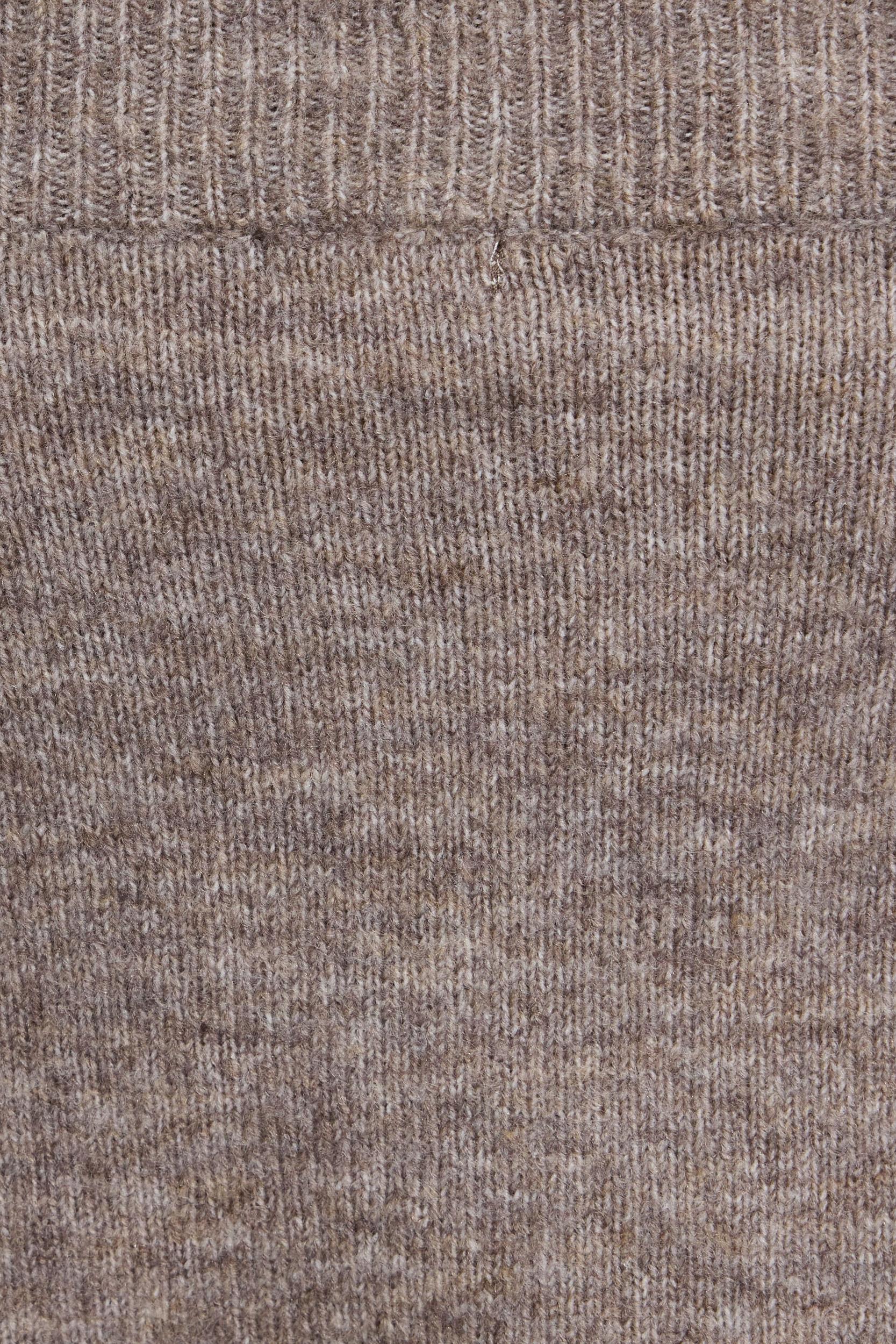Long Sleeve Off Shoulder Bubble Sweater Product Image