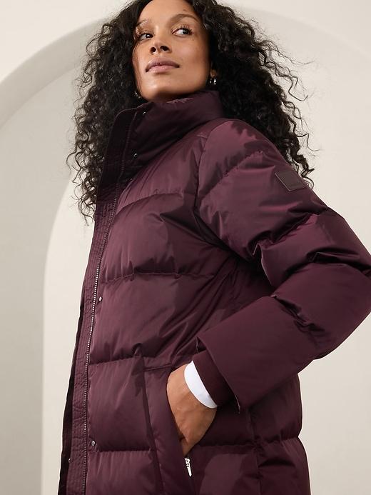 Sateen Long Puffer Product Image