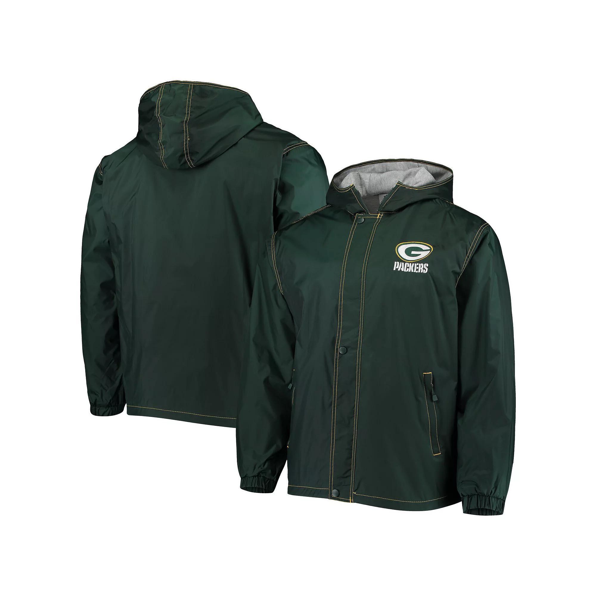 Men's Dunbrooke Green Green Bay Packers Logo Legacy Stadium Full-Zip Jacket, Size: XL Product Image