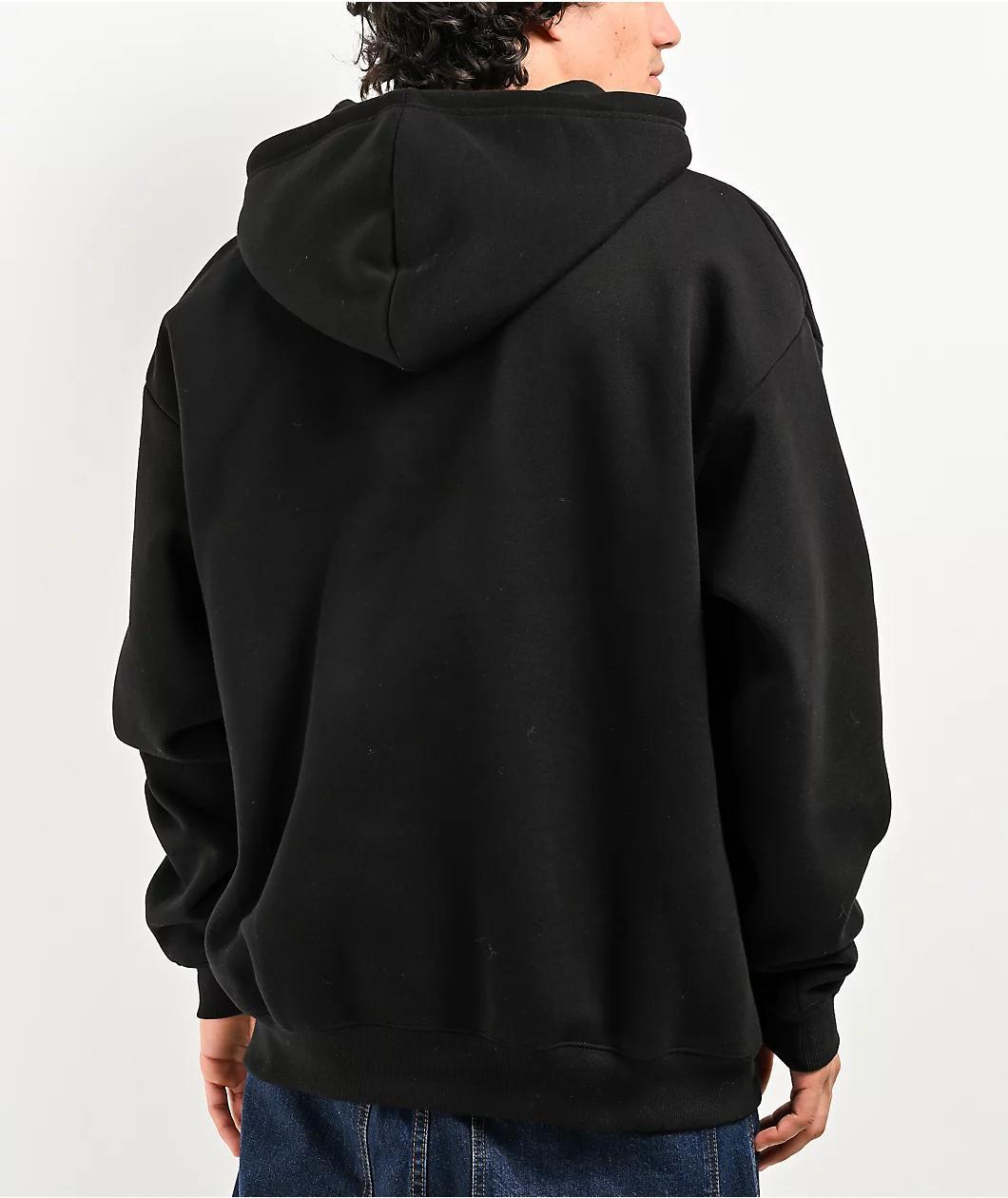 DGA Homies Patch Black Hoodie Product Image