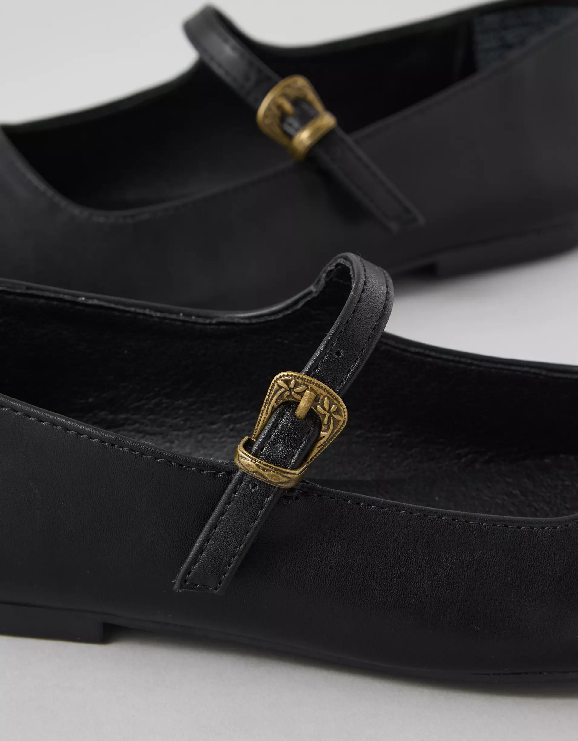 AE Vegan Leather Ballet Flat Product Image