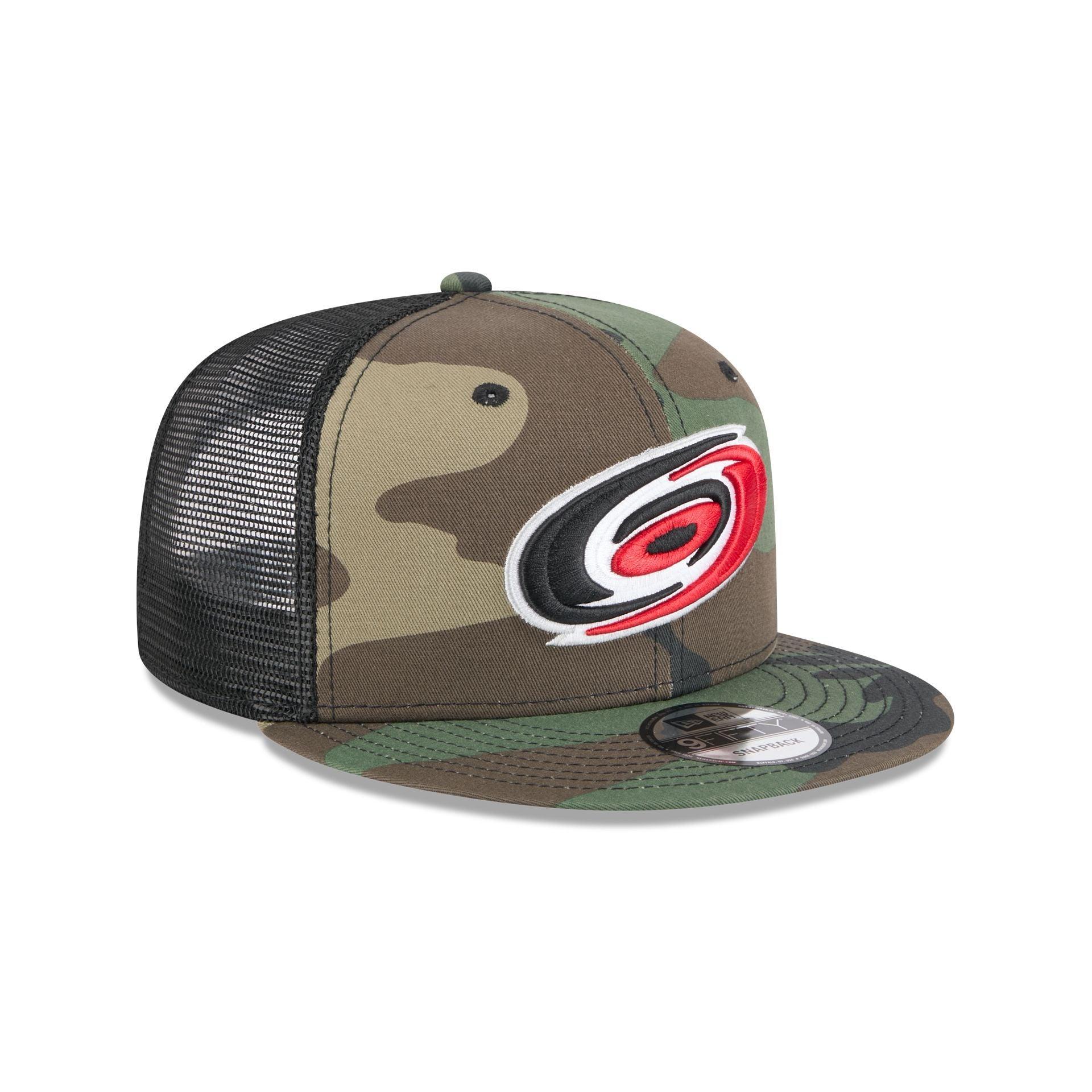 Carolina Hurricanes Camo 9FIFTY Trucker Hat Male Product Image