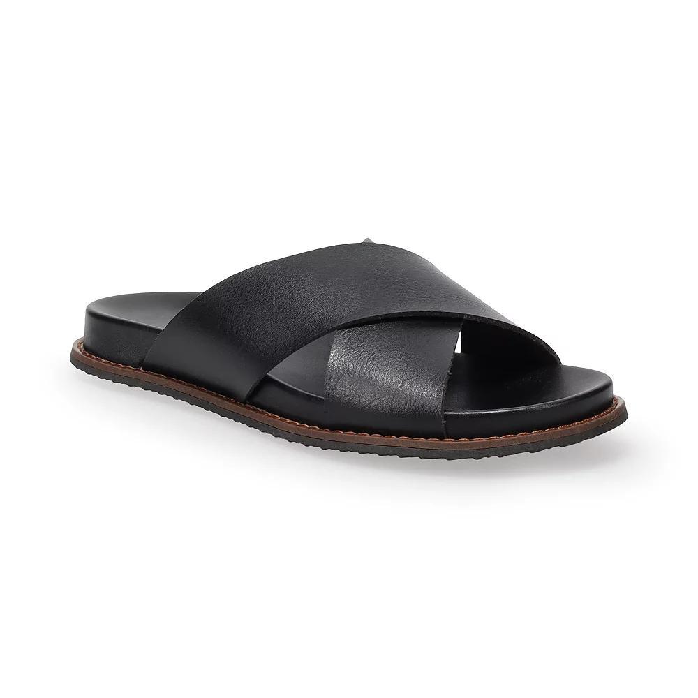 Sonoma Goods For Life® Inaba Women's Slide Sandals, Size: 7, Black Product Image