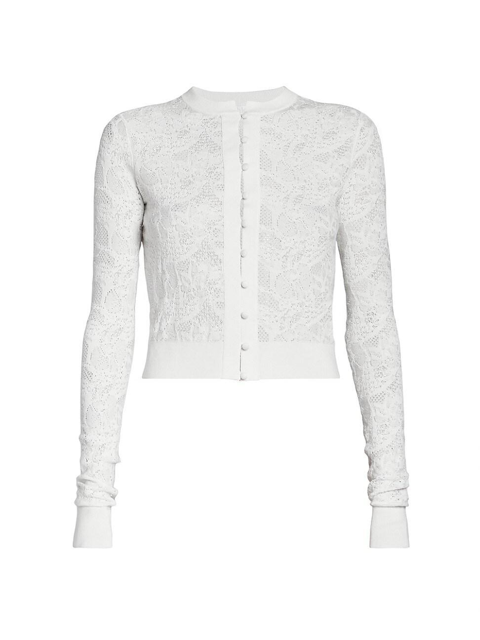 Wool Jacquard Cardigan Product Image