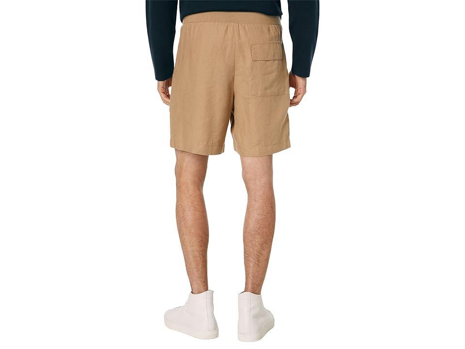 Vince Lightweight Hemp Pull-On Shorts (New Camel) Men's Shorts Product Image