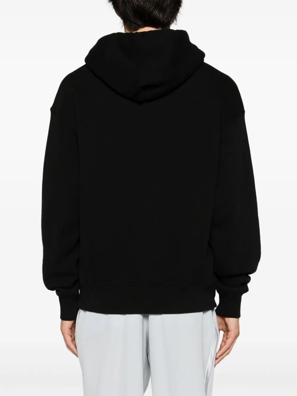 drawstring organic cotton hoodie Product Image