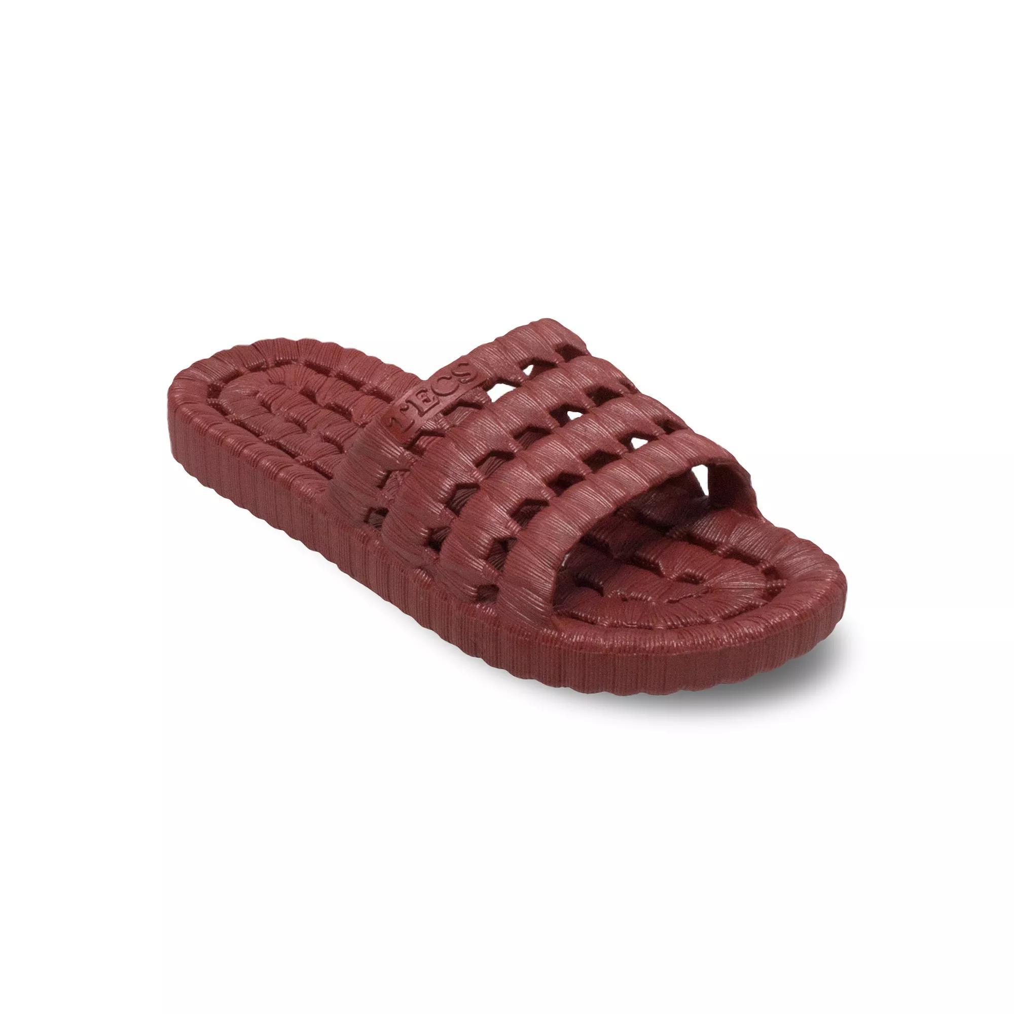 Tecs Relax Women's Slide Sandals, Size: 10, Brown Product Image