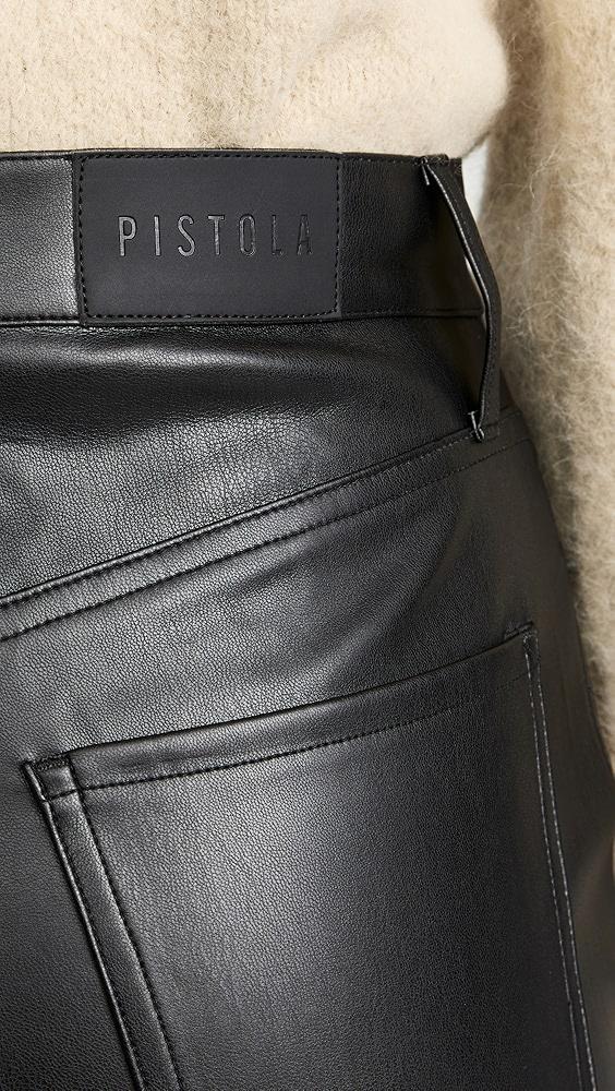 Pistola Denim Cassie Super High Rise Straight Pants | Shopbop Product Image