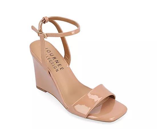 Journee Collection Womens Konna Wedge Sandal Product Image