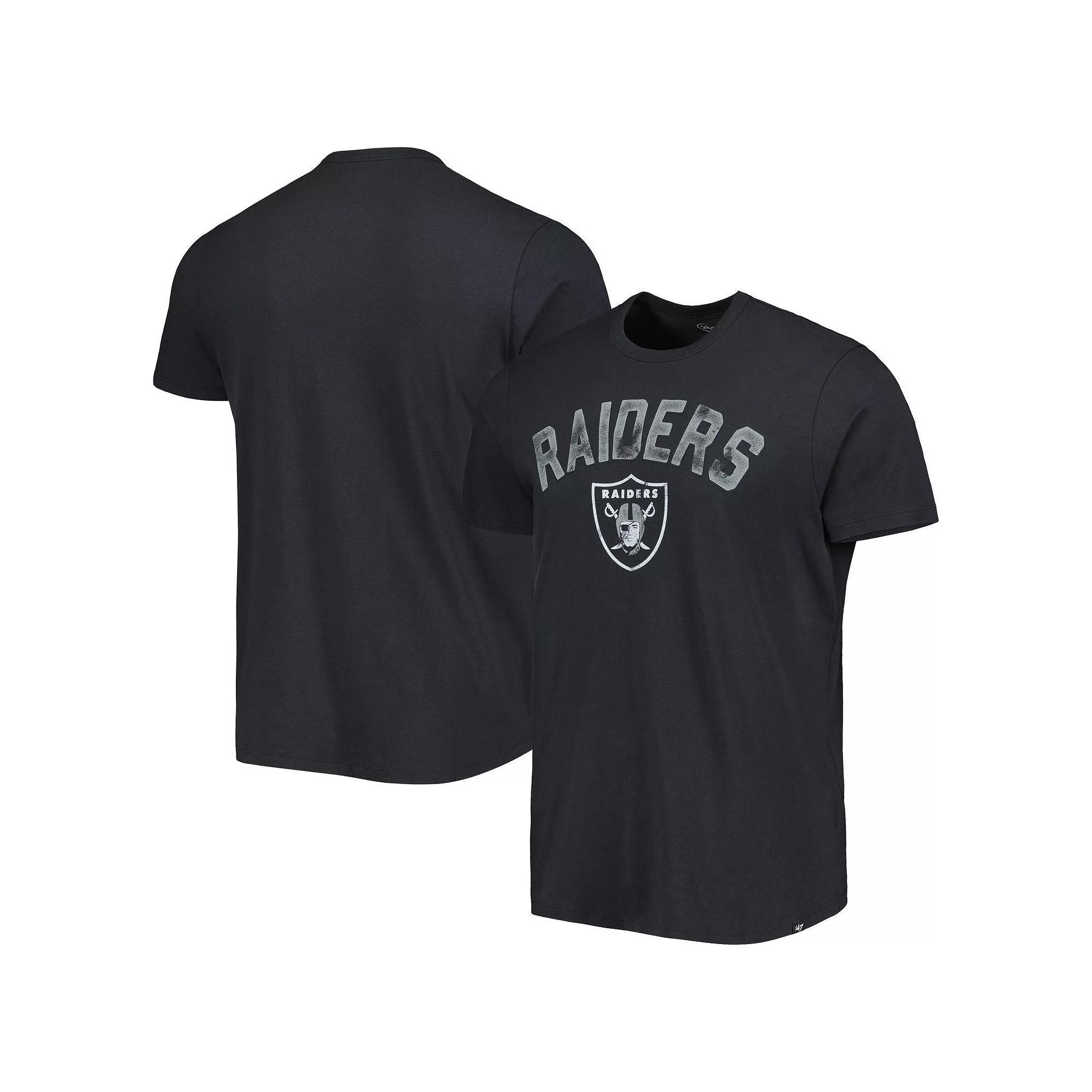 Men's '47 Black Las Vegas Raiders All Arch Franklin T-Shirt, Size: Medium, Lvr Black Product Image