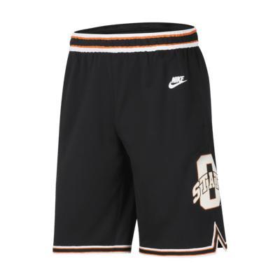 Men's Nike Black Oklahoma State Cowboys Retro Replica Basketball Shorts, Size: Small Product Image
