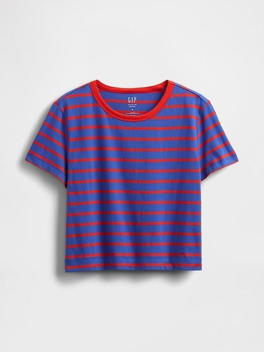 Organic Cotton VintageSoft Crop T-Shirt Product Image