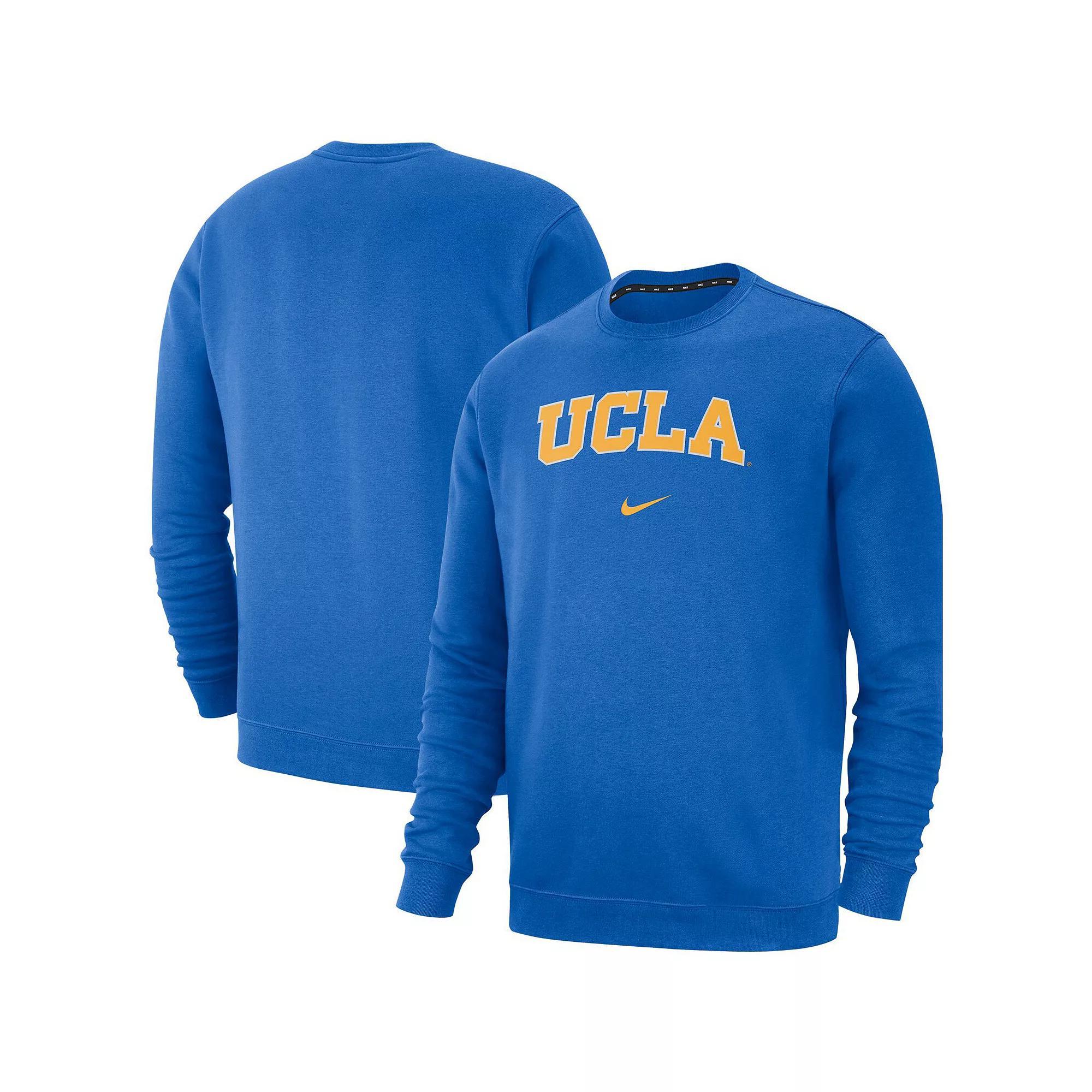 Mens Nike UCLA Bruins Club Fleece Pullover Sweatshirt Product Image