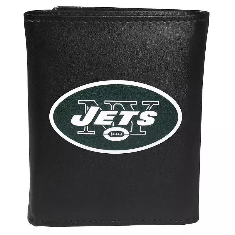 Mens New York Jets Logo Tri-Fold Wallet Product Image