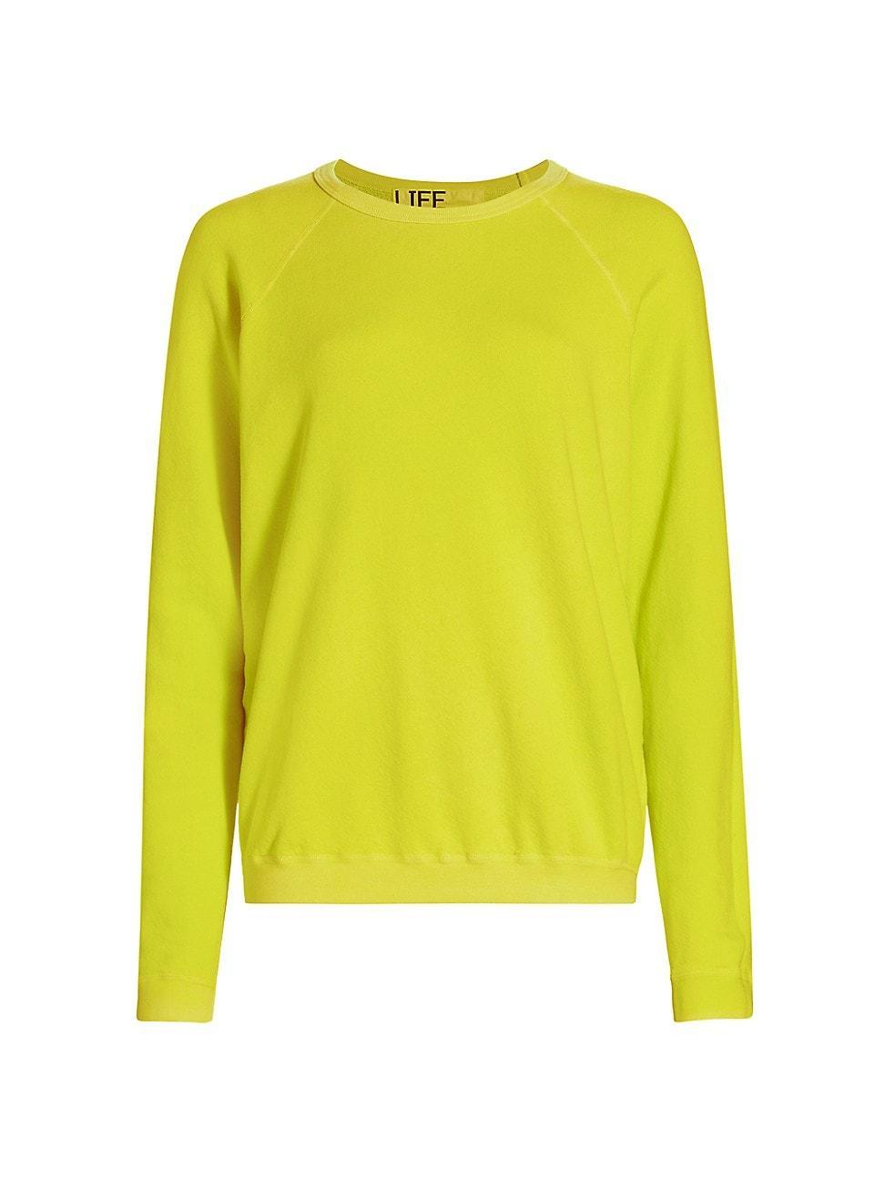 Womens Sunfade Cotton Sweatshirt Product Image