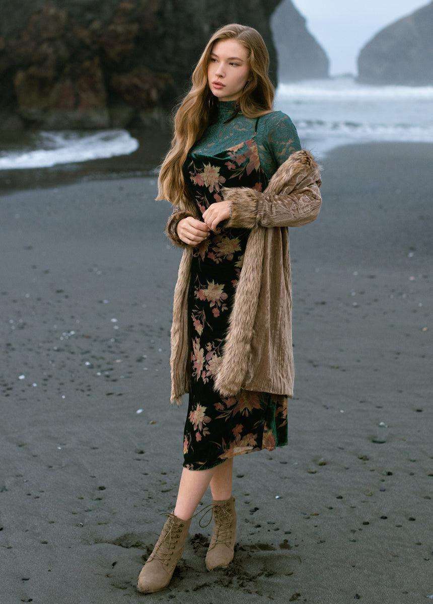 Amanda Dress in Peacock Female Product Image