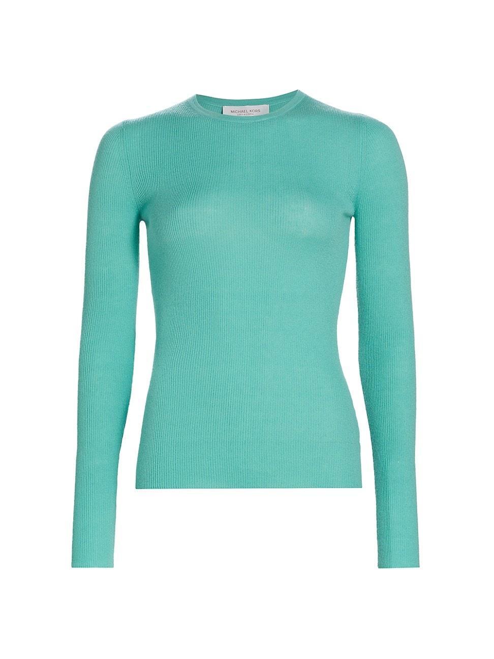 Michael Kors Collection Cashmere Hutton Rib Top Product Image